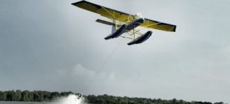 Barefoot+Skiing+behind+an+Airplane