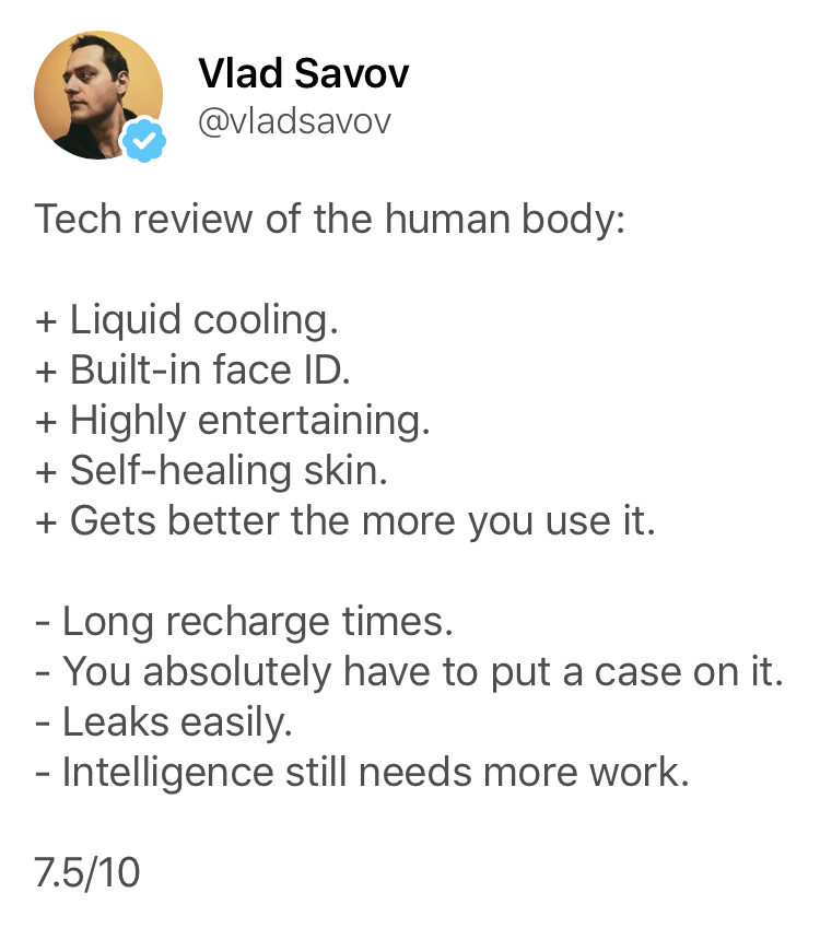 Tech+Review+of+the+Human+Body