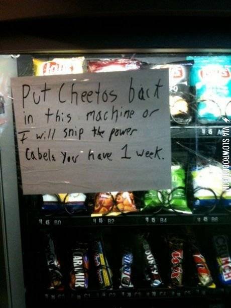 Someone+is+serious+about+their+Cheetos.