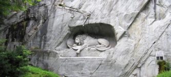 Lion+of+Lucerne%2C+Bertel+Thorvaldsen%2C+stone+Relief%2C+1821