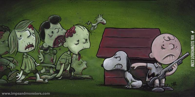 A+zombie+Charlie+Brown+Halloween.