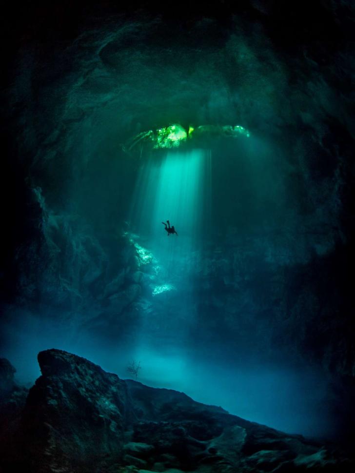 Beautiful+underwater+cavern+vista+taken+beneath+a+jungle+sinkhole