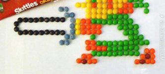 8-Bit+Skittle+Art