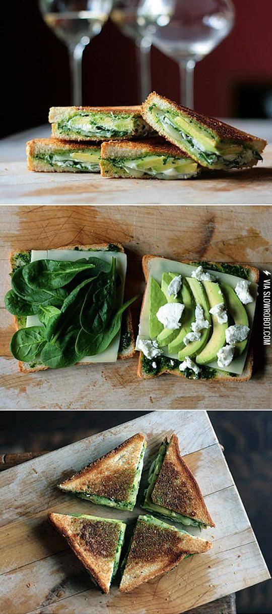 Avocado+Grilled+Cheese+Sandwich