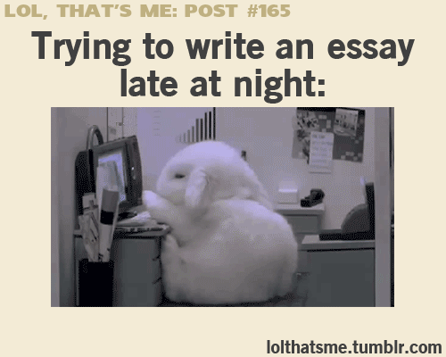 Trying+to+write+an+essay+late+at+night.