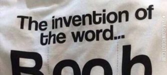 The+invention+of+the+word+Boob