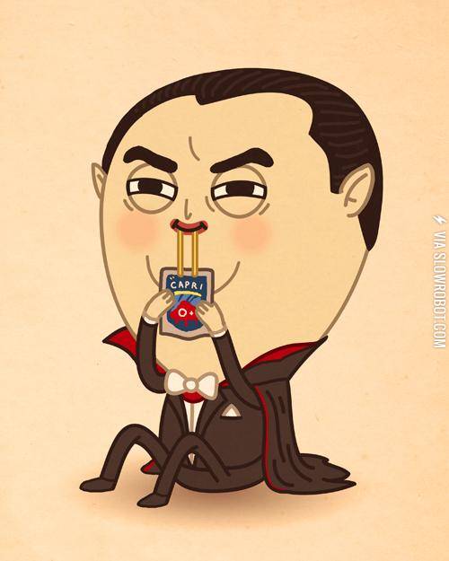 How+Dracula+likes+to+drink+his+juice.