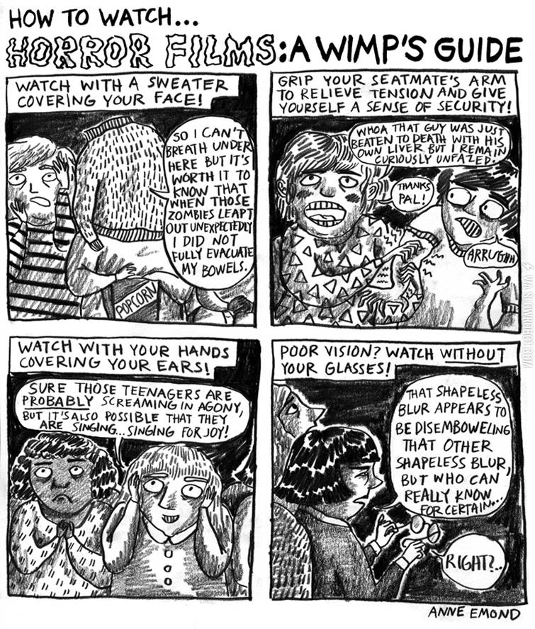 How+to+watch+horror+films%3A+A+wimp%26%238217%3Bs+guide.