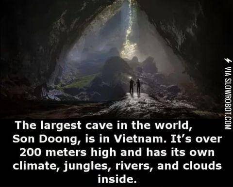 The+largest+cave+in+the+world.