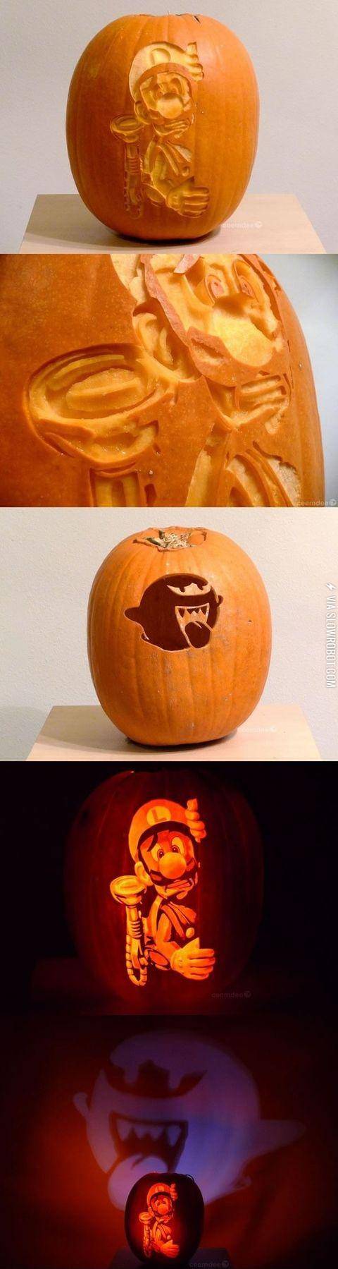 Luigi%26%23039%3Bs+Mansion.+Awesome+Jack-o-Lantern