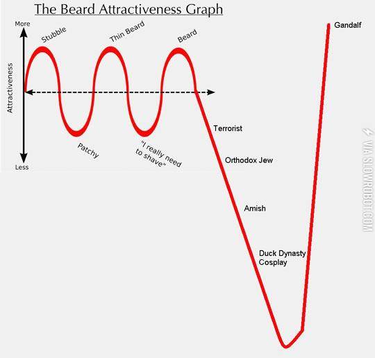 Beard+Attractiveness+Graph