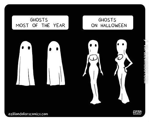 Ghosts.