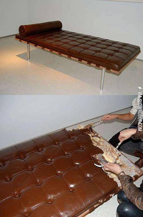 Couch+cake.
