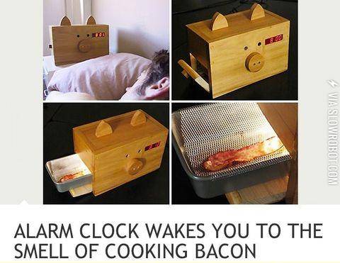 Bacon+alarm+clock