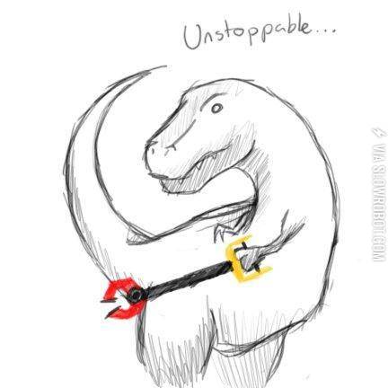 Unstoppable+T-rex