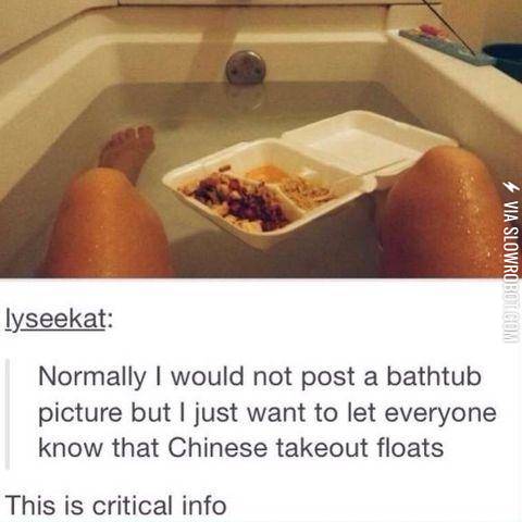 Chinese+takeout+in+the+bathroom