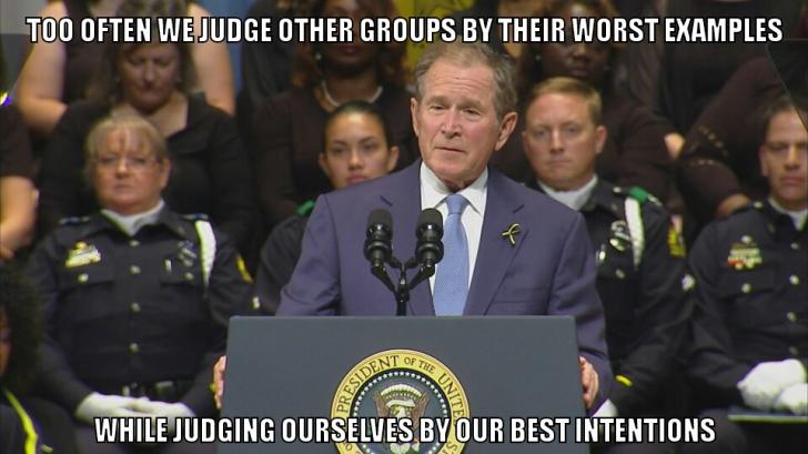 George+W.+Bush+really+hit+the+nail+on+the+head