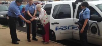102+year-old+woman+asks+to+be+arrested%2C+hand-cuffed%2C+put+in+a+squad+car+to+check+off+a+bucket+list+item%21