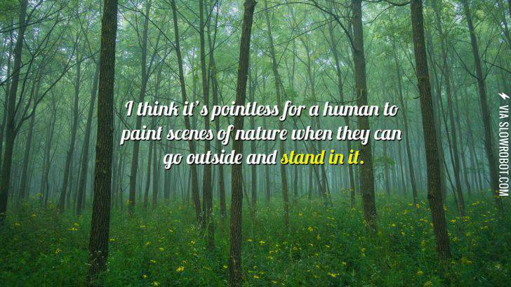 Ron+Swanson+on+Painting+Nature