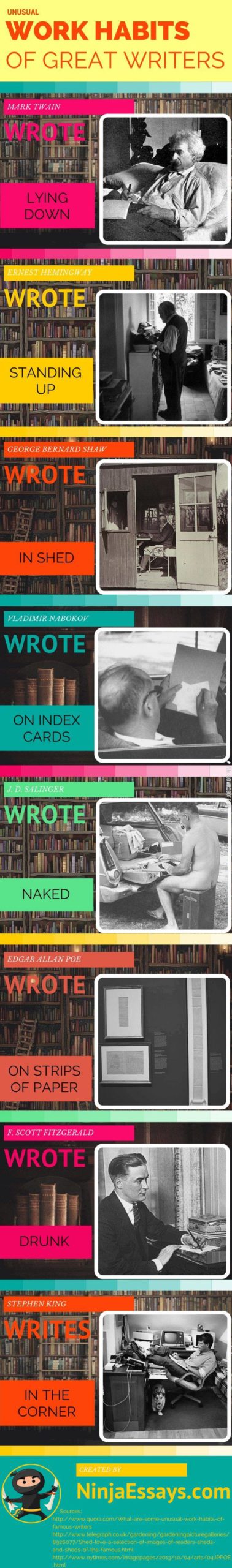 Unusual+Work+Habits+of+Great+Writers