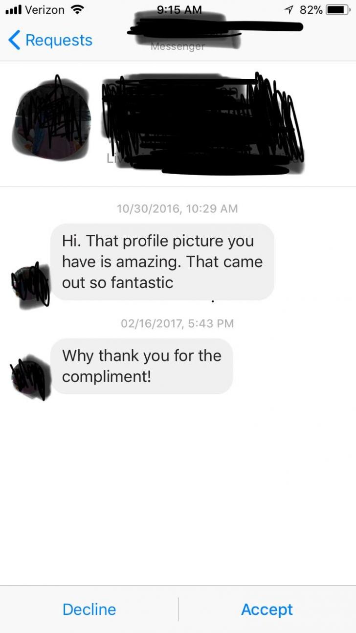 Lady+compliments+my+profile+pic.+Then+4+months+later+mistakenly+thanks+me+for+complimenting+hers.