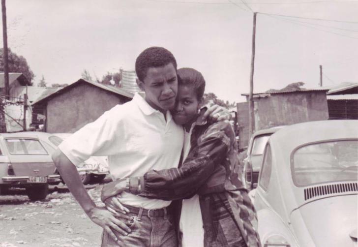 Barack+and+his+fiance+1992