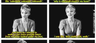 Jennifer+Lawrence+talks+about+her+fall+at+the+Oscars.