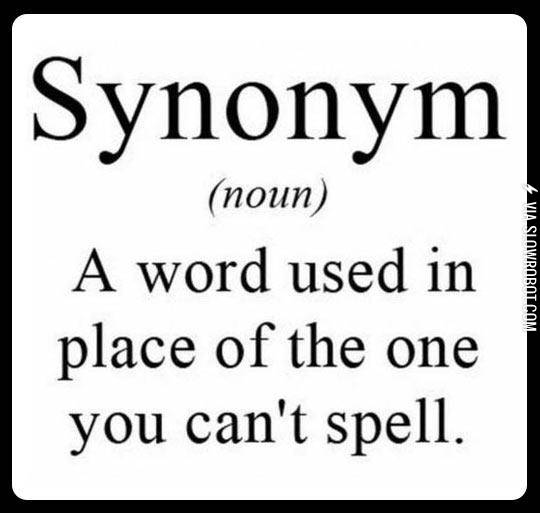 Synonym+Definition