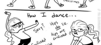 How+normal+girls+dance+vs.+How+I+dance.