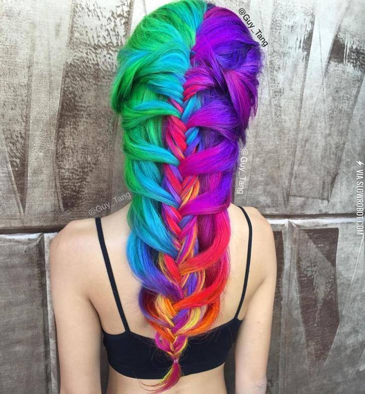 Rainbow+braid
