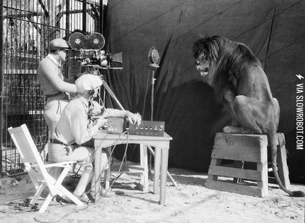 The+recording+of+the+MGM+Lion%2C+1929