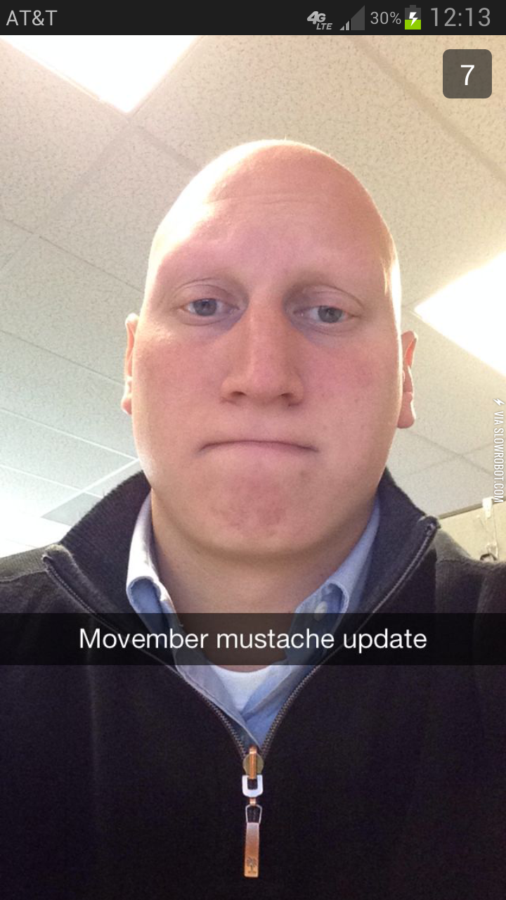 My+friend+has+Alopecia%2C+this+is+his+Movember+mustache+update.