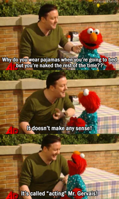 Elmo+teaches+Ricky+Gervais+a+lesson