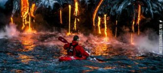 Kayaking+%2B+Lava