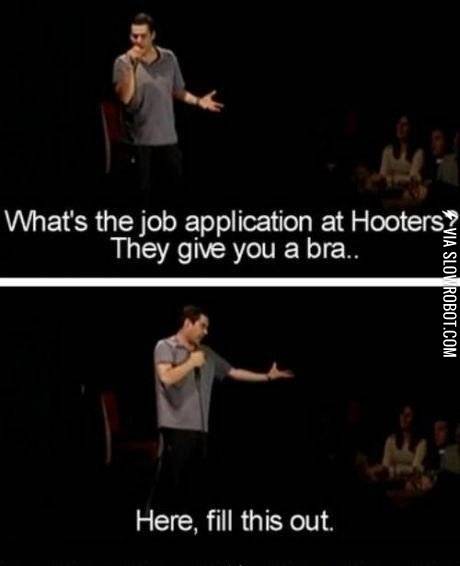 The+job+application+for+Hooters.