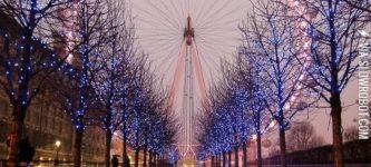 The+London+Eye+During+Christmas