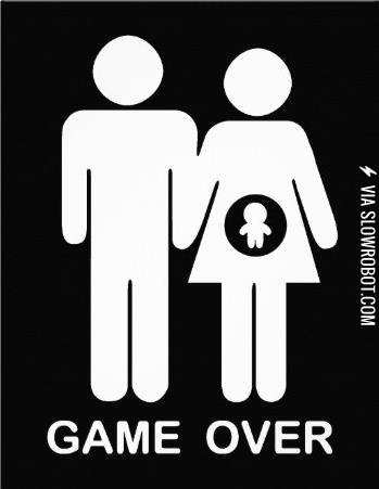 Game+Over+Baby+Shower+Invitation