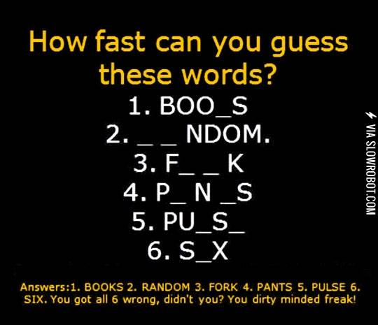 How+hast+can+you+guess+these+words%3F