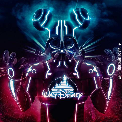 Tron+Vader.
