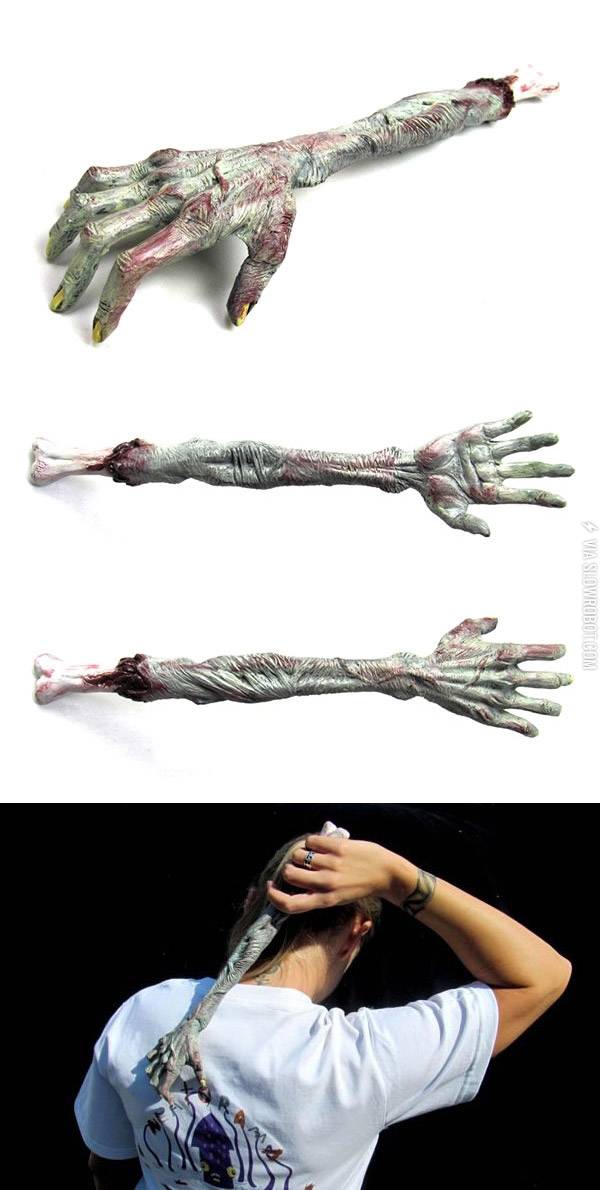 The zombie back scratcher.