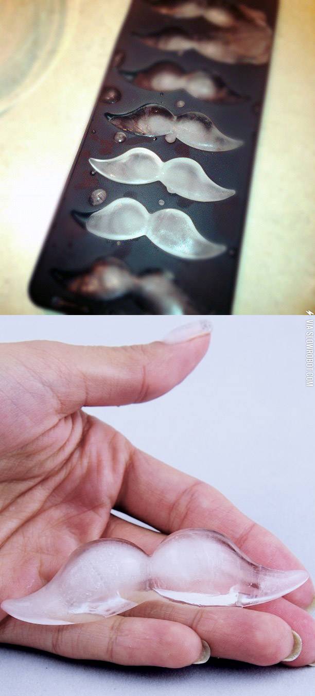 Mustache+ice+tray%21