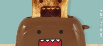 Domo-kun+toast.