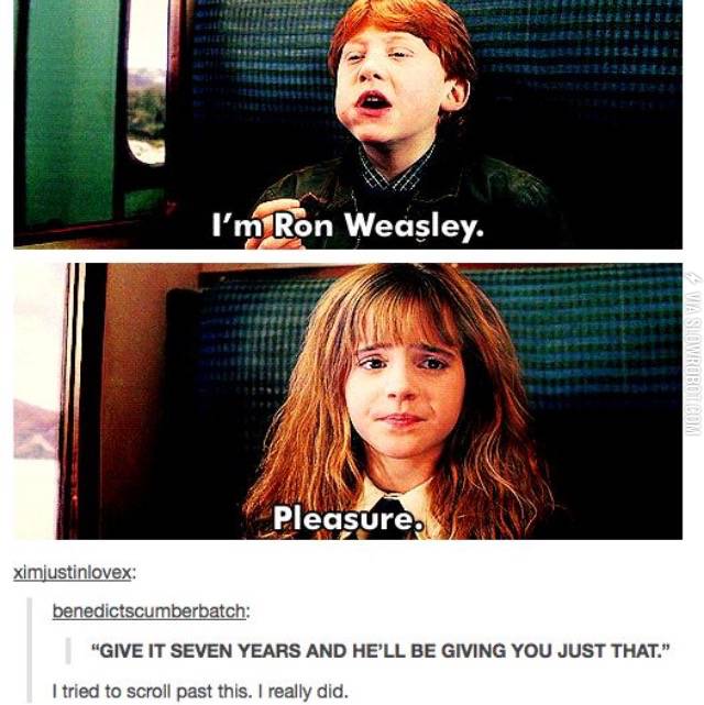 Ron+and+Hermione