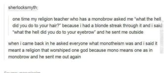 Monobrow