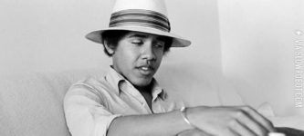 A+young+Obama.