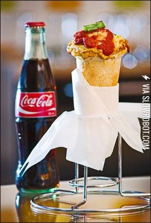 pizza+cone+pizza+isnt+flat+any+more
