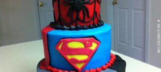 Awesome+superhero+cake.