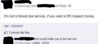 Not+a+taxi+service