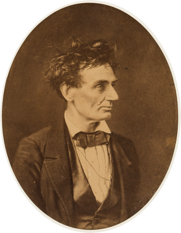 Abe+Lincoln+refusing+to+straighten+his+hair%2C+1857