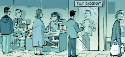 Self+checkout.